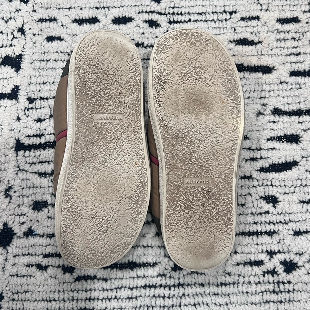 Burberry Plaid Slip-On Shoes - Picture 4 of 5